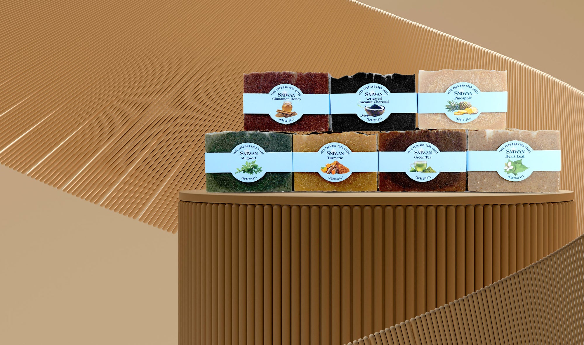 Discover the Natural Luxury Soaps of SNIWAN: Crafted with 100% Edible Ingredients